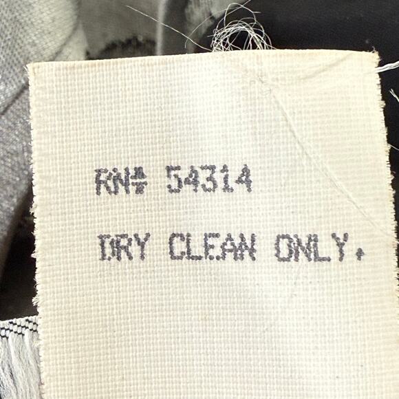 Vtg 90s Y2k Floral Lace Up Back Formal Dress Whimsigoth Romantic Goth Hoco M 7 - Picture 8 of 8